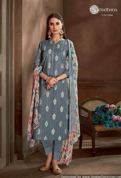 Sadhana vol 22 by sanskruti fashion cotton dress materials 