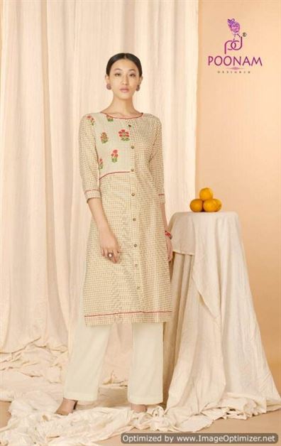 Aaria by poonam designer cotton daily wear kurtis 