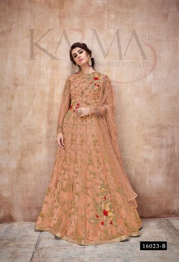 Karma 16023 Colors Embroidery Salwar Kameez catalogue