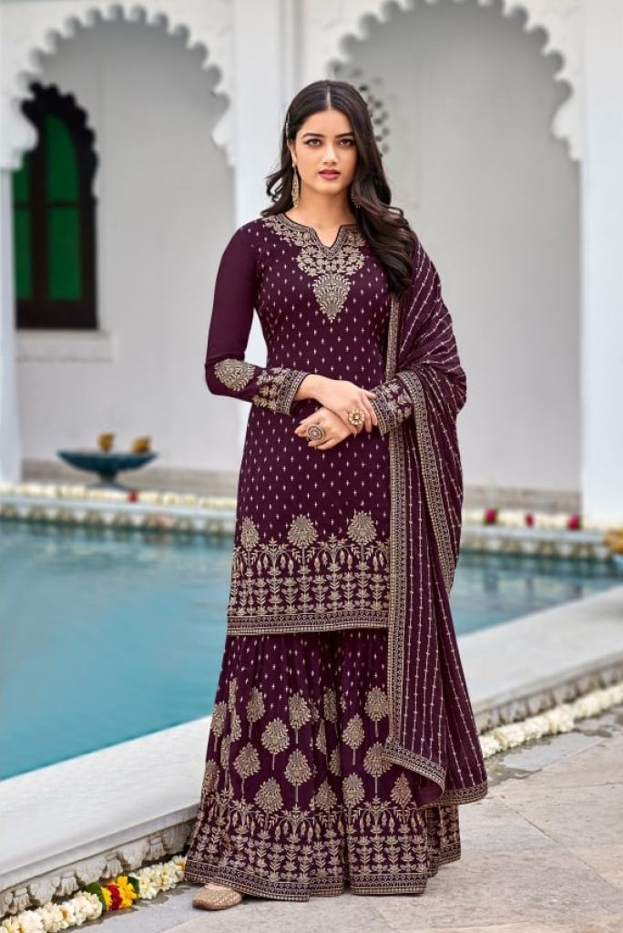 1314 Master Colour Georgette Embroidery wholesale Salwar suit  collection 