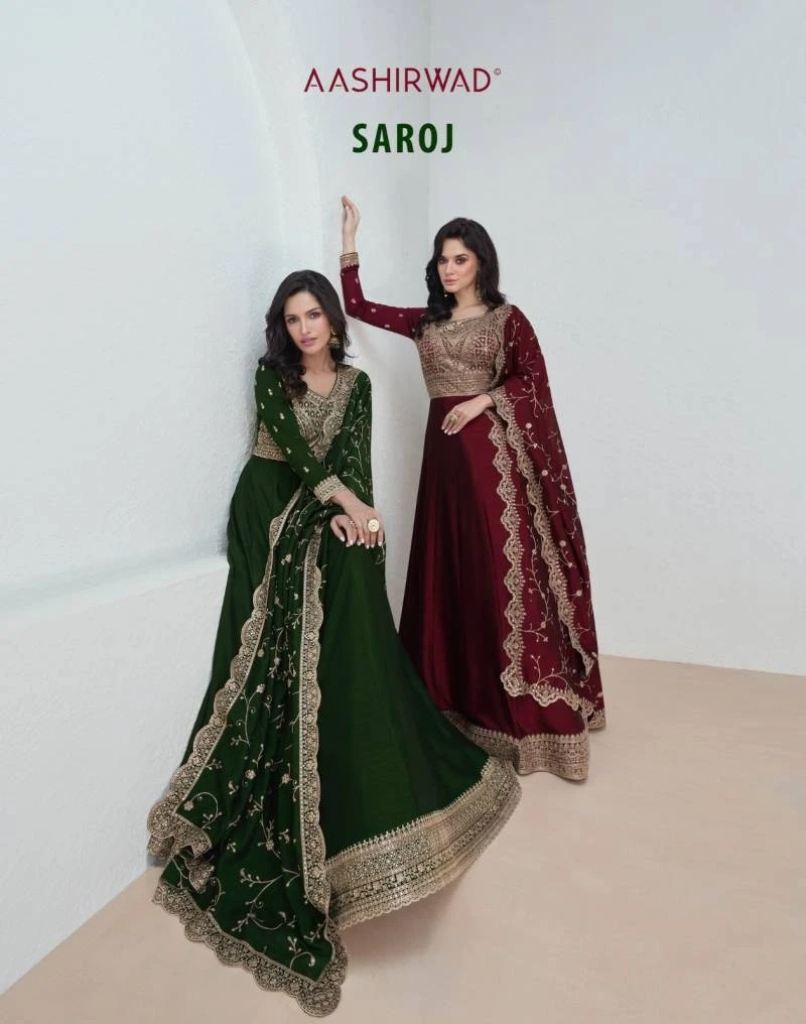Aashirwad Saroj Premium Silk Designer Salwar Suit 