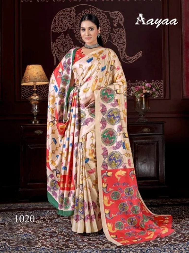 Aayaa Pashmina Vol 3 Winter Wear Sarees With Shawl