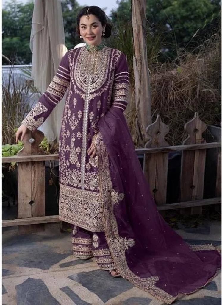 Adan Libas 7051 Faux Georgette Embroidery Pakistani Salwar Suits