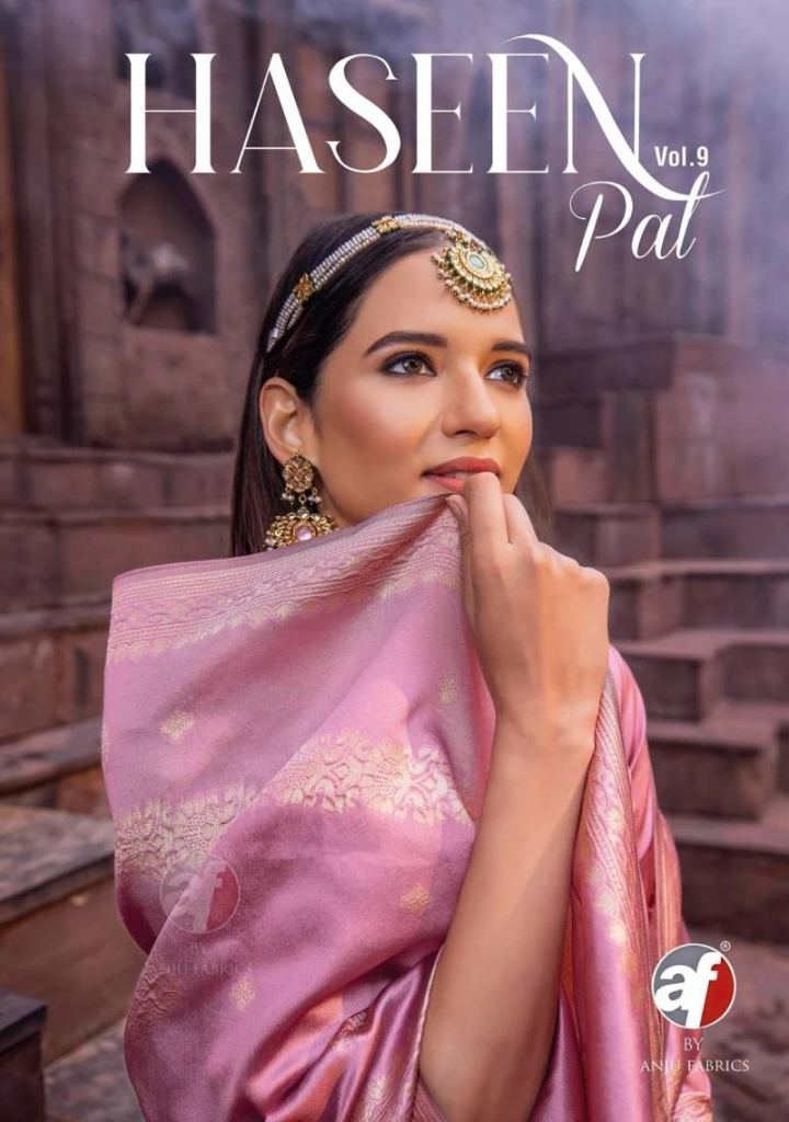 Af Haseen Pal Vol 9 Banarasi Silk Embroidery Salwar Suit 
