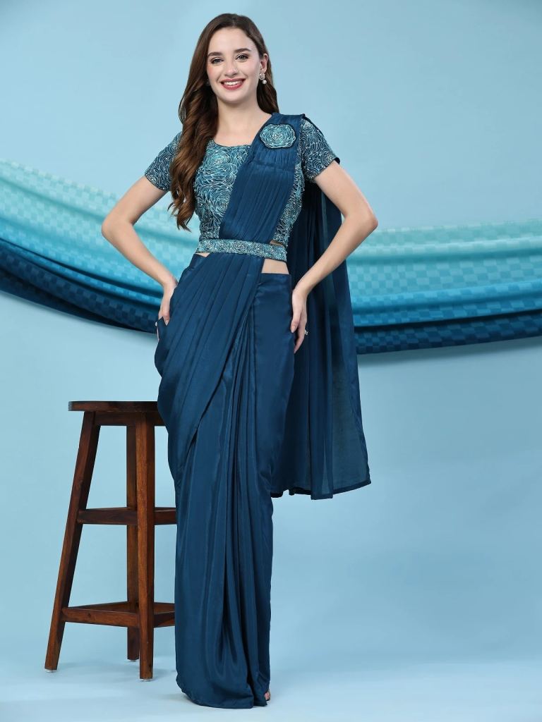 Amoha Trendz 272 Ready To Wear Designer Sarees