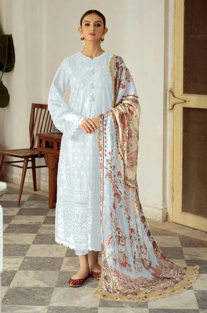 Anamsa 445 A To D Hit Colors Pakistani Suit Collection
