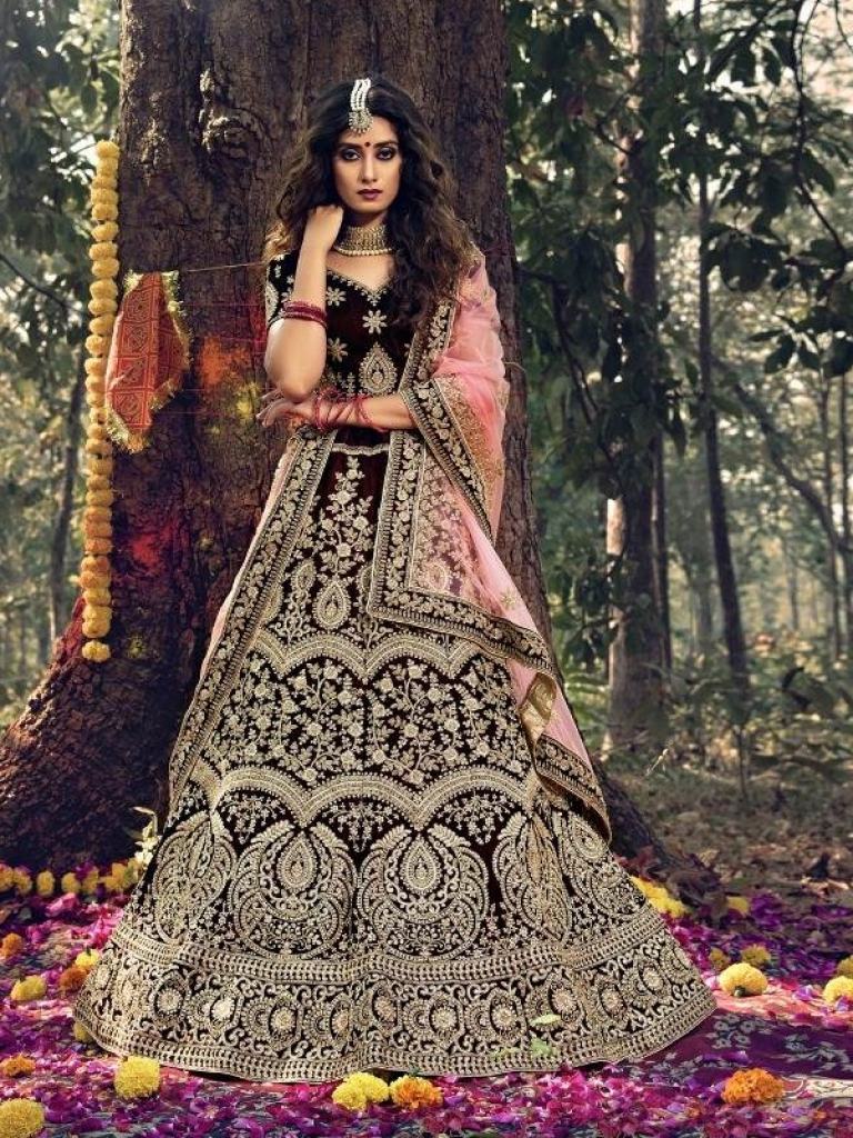 Arya  presents Gulkhand vol  3 Heavy Wedding Wear Designer Lehenga Collection