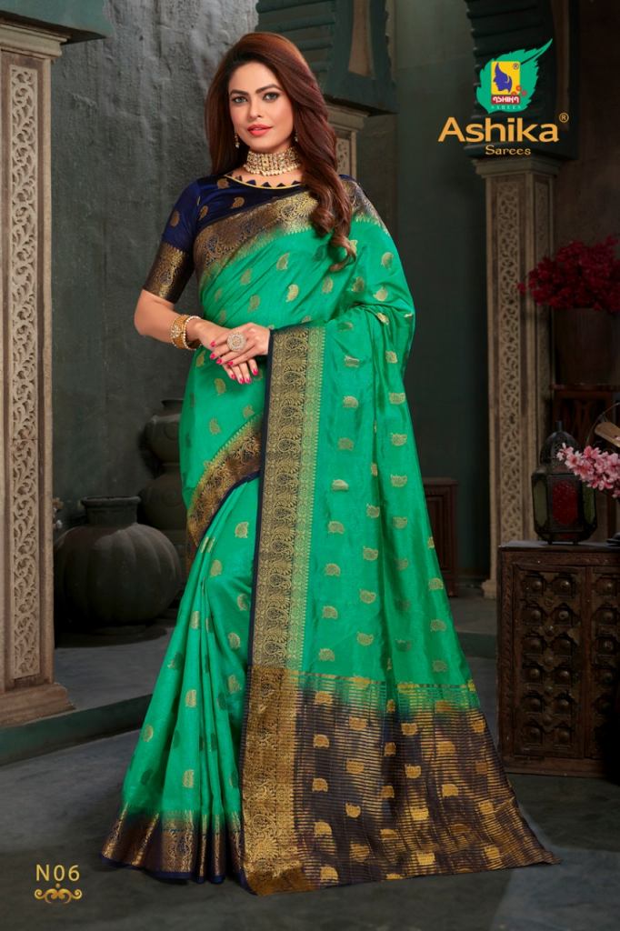 Ashika  Navratna  tussar silk sarees wholesale collection 
