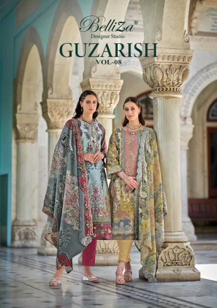 Belliza Guzarish Vol 8 Dress Material Collection