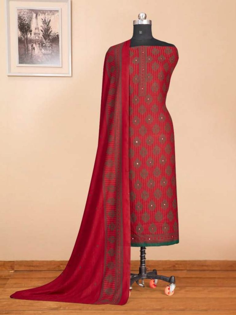 Bipson Alpine 1698 Facny  Designer Dress Material catalog 