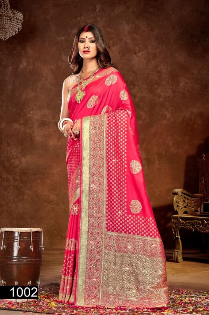 Bunawat Janvi Silk Exclusively Banarasi Silk Saree collection 