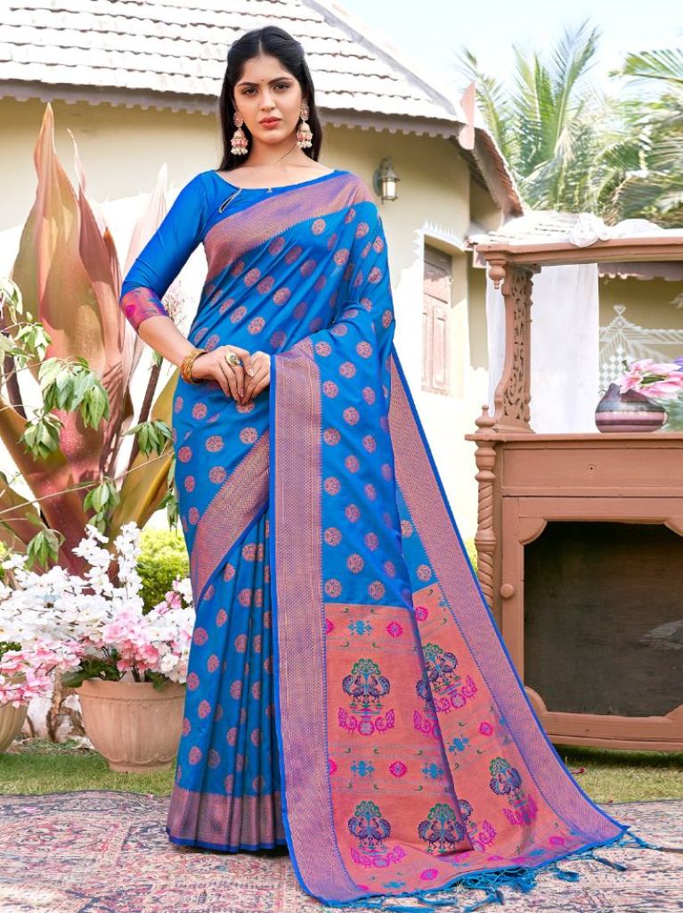 Bunawat Maitri Silk Traditional Wear Banarasi Silk Saree Collection