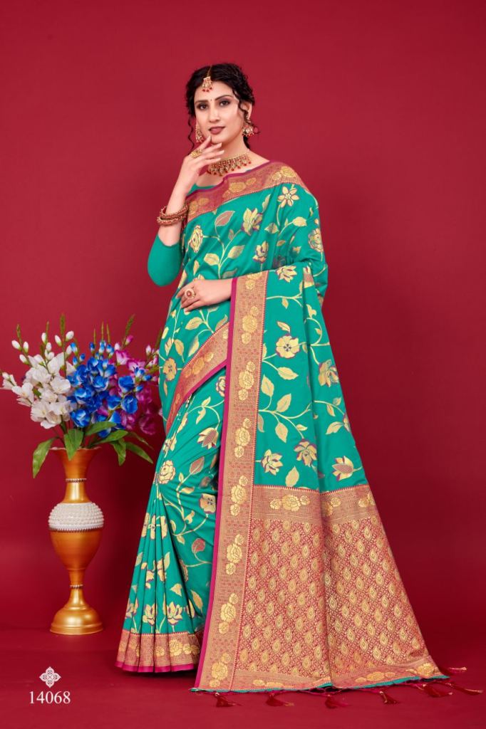 Bunawat Shalini Traditional Wear Banarasi Silk Saree Collection