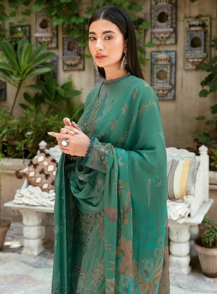 Deepsy Cheveron 12 Rayon Printed Pakistani Dress Material 