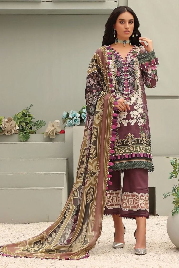 Deepsy Firdous Best Of Queens Court Cotton Embroidery Designer Pakistani Suits
