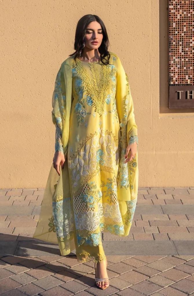 Deepsy Rang Rasiya Premium Lawn 24 Cotton Printed Pakistani Style Dress Material 