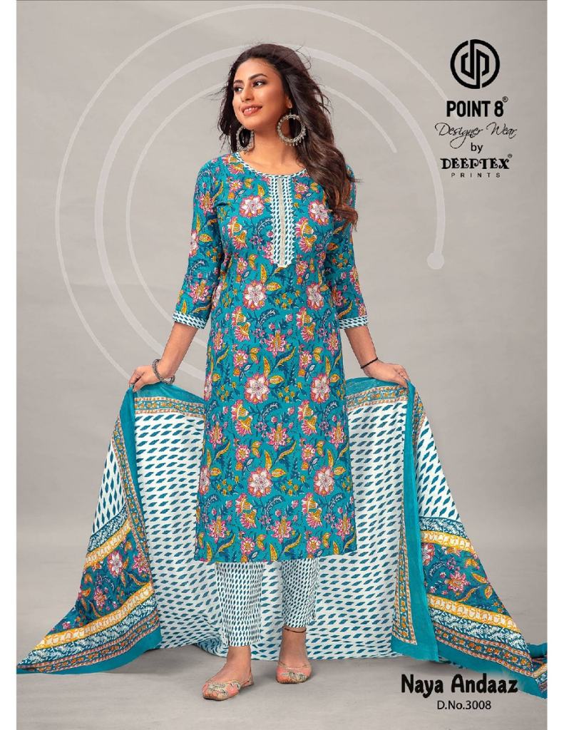 Deeptex Naya Andaaz Vol 3 Fancy Readymade Cotton Salwar Suits