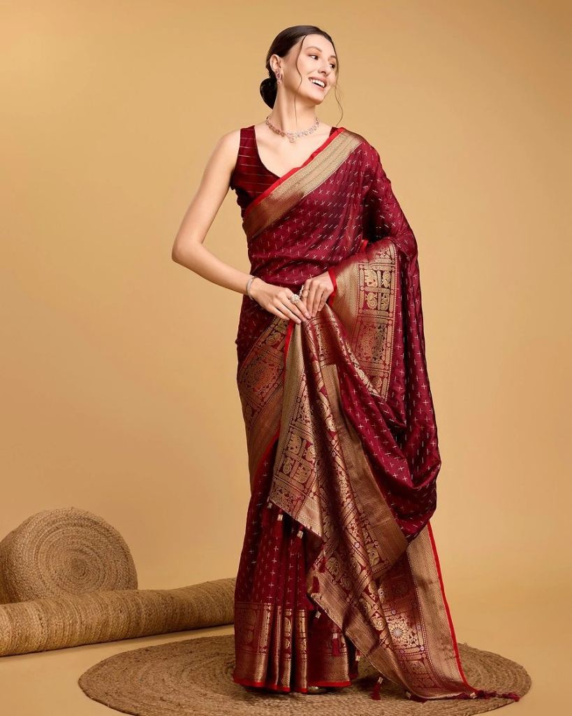 Designer Maahi 139 Banarasi Silk Jari Weaving Wedding Saree 