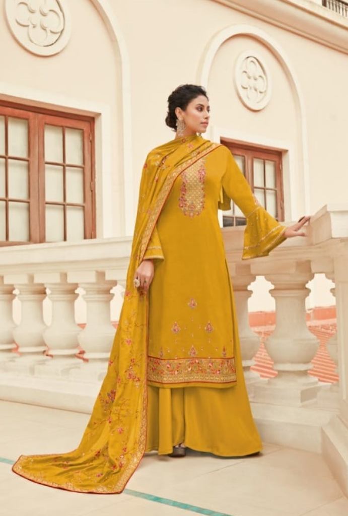 Fiona Ghazal Embroidery Silk Salwar Suits Collection