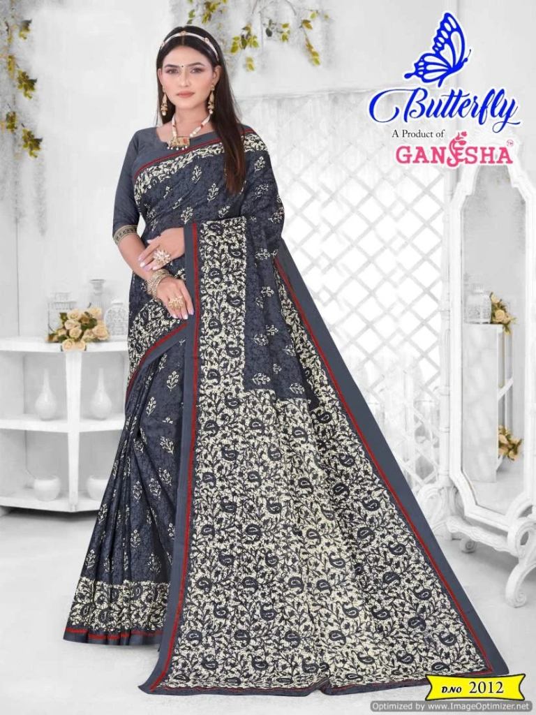 Ganesha Butterfly Vol 2 Saree Collection