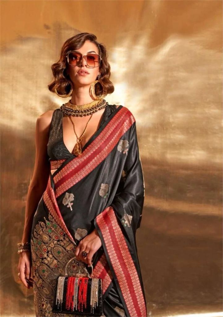 Gorgeous Rajtex Ksattika Satin Handloom Silk Sarees 
