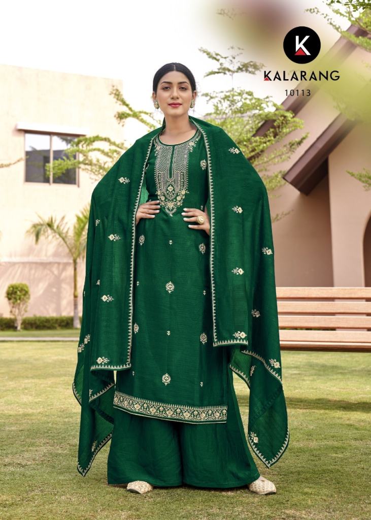 Kalarang Jiya Festival Wear Designer Salwar Suit Collection