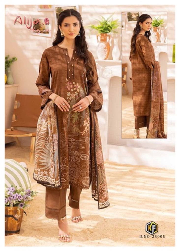 Keval Alija B Vol 25 Daily Wear Karachi Cotton Printed Dress Materials
