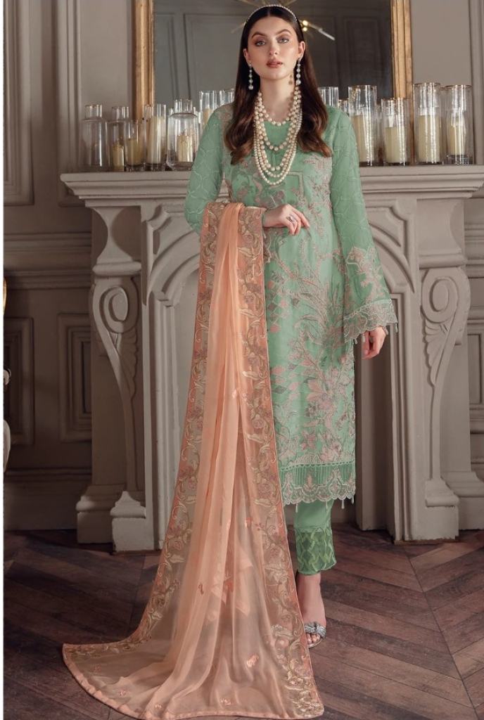 Kf 133 Occasion Designer Pakistani Suit collection