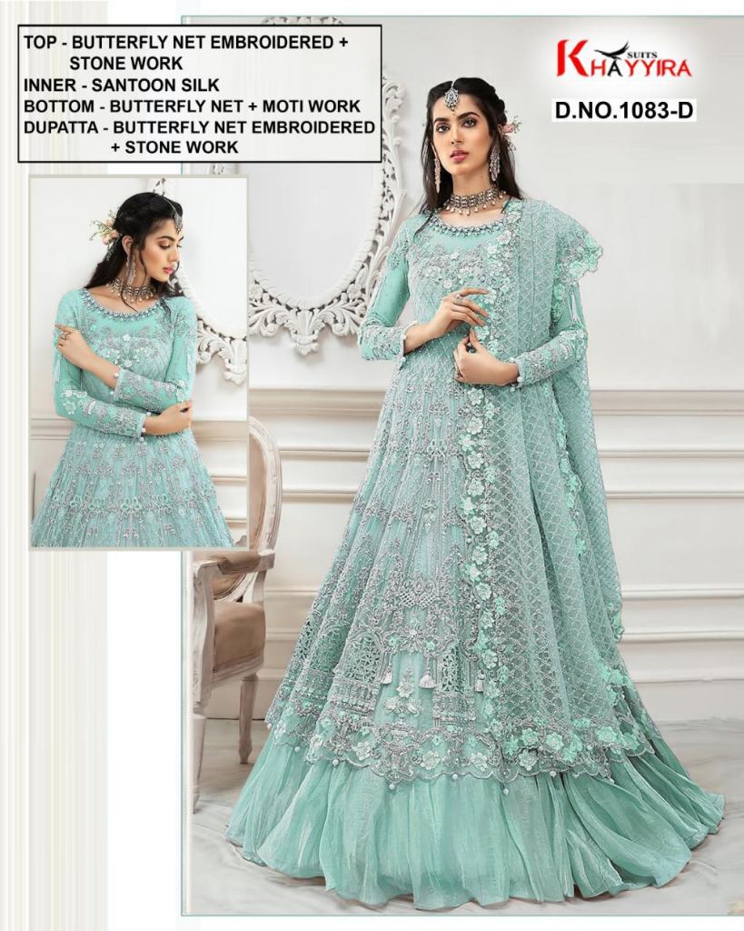 Khayyira presents  1083 Series Pakistani Salwar Suits 