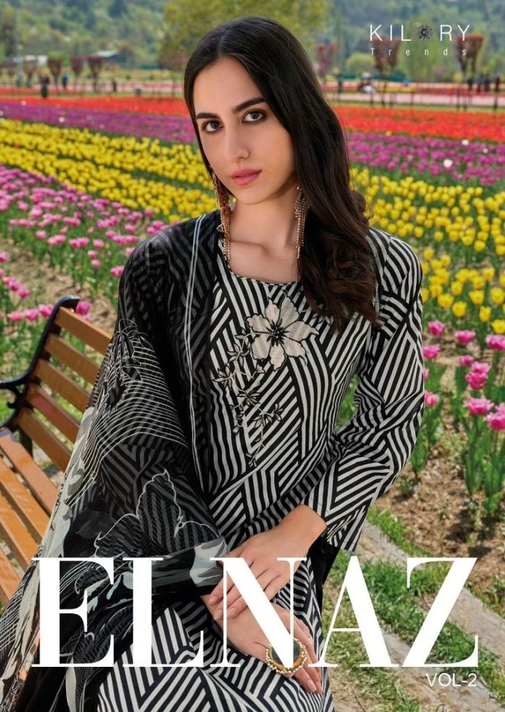 Kilory Elnaz Vol 2 Cotton Printed Fancy Salwar Suit