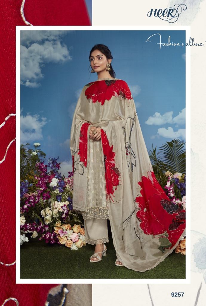 Kimora Heer Blossom Weaving Designer Salwar Kameez