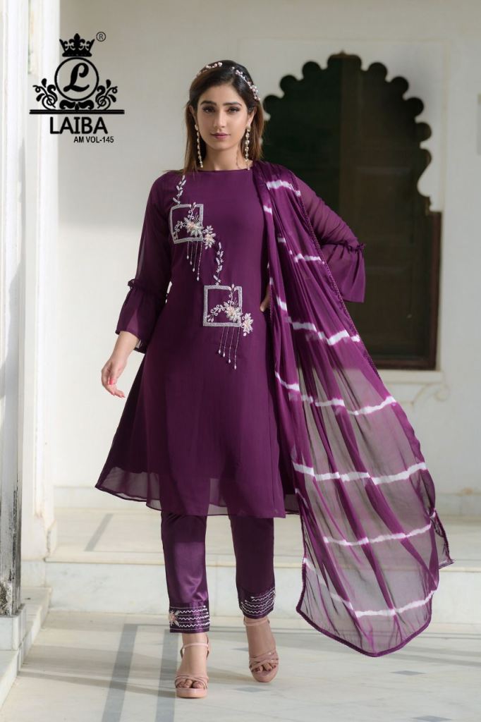 Laiba AM vol 145 Designer Readymade suits catalog  