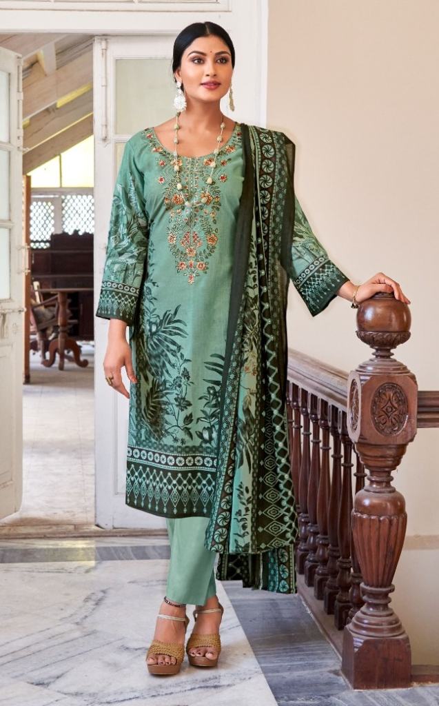 Levisha Mahiri Designer Pakistani Printed Dress Material Collection