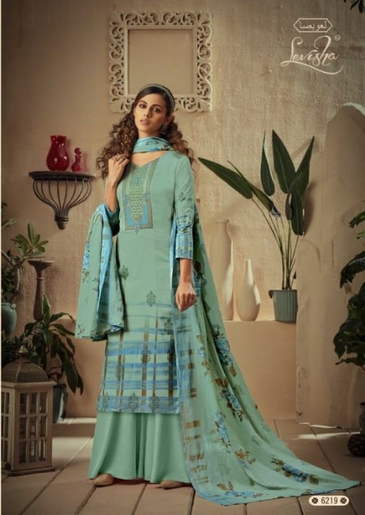 Levisha presents  Firdosh Designer Dress Material 