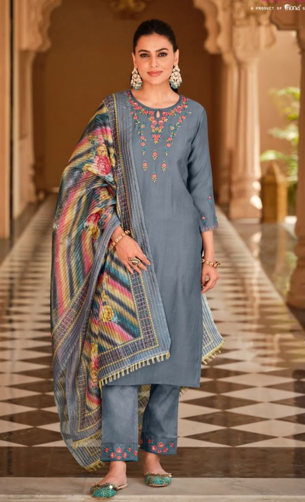 Lily And Lali Zoya Exclusive Kurti With Bottom Dupatta Collection