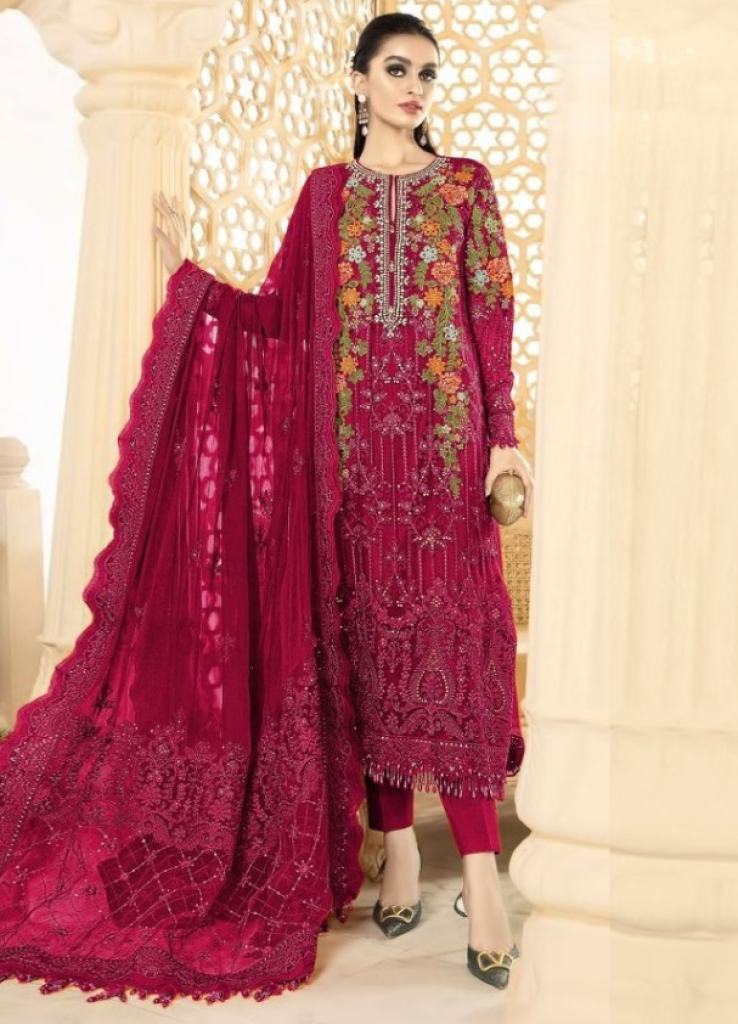 Mahnur vol  9 Embroidery Designer Pakistani Suit Collection