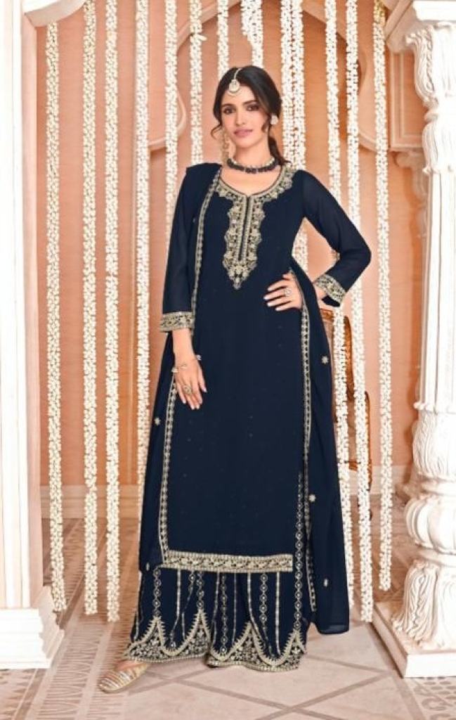Maisha Nazmi Exclusive Georgette Embroidery Salwar Suit Collection