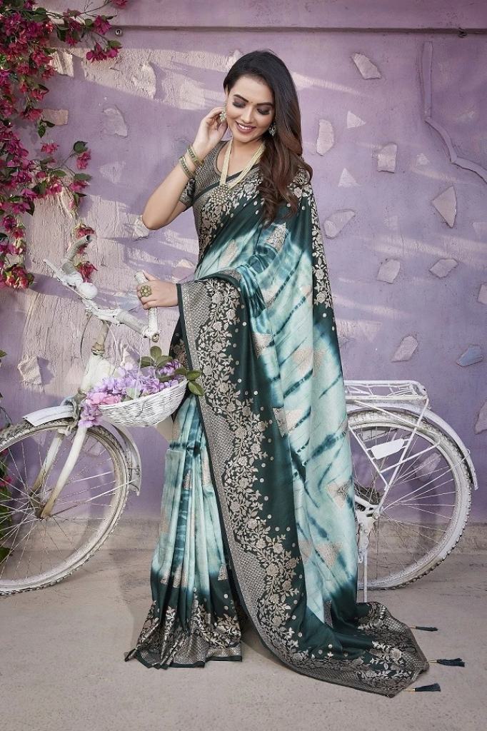 Meera 212 Viscose Weaving Wedding Saree Collection 