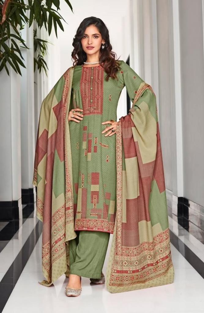 Mumtaz Arts  Makhmali Twill Pashmina Designer Dress Material collection 
