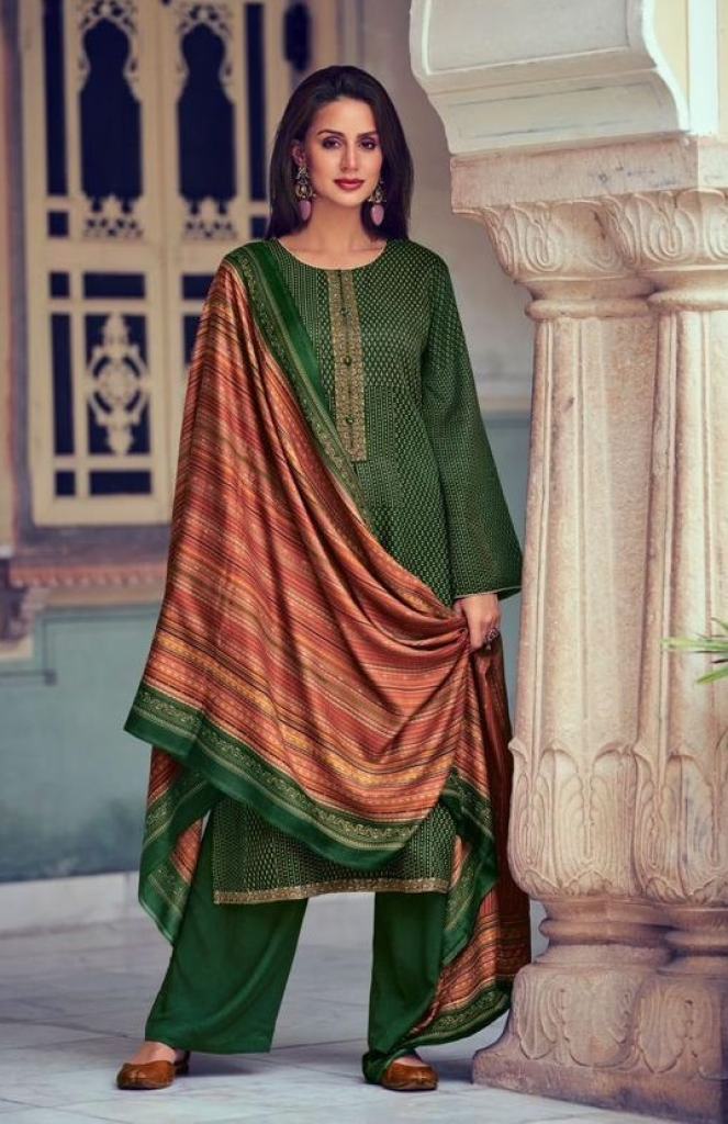 Mumtaz Jasmine Vol 3 Winter Wear Pashmina Embroidery Salwar Suits