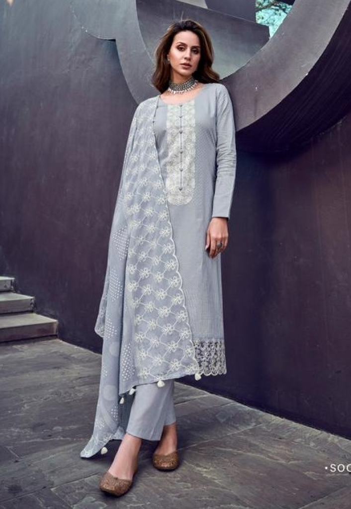 Mumtaz Sooti Dhage Summer Shower Lawn Cotton Designer Dress Materials