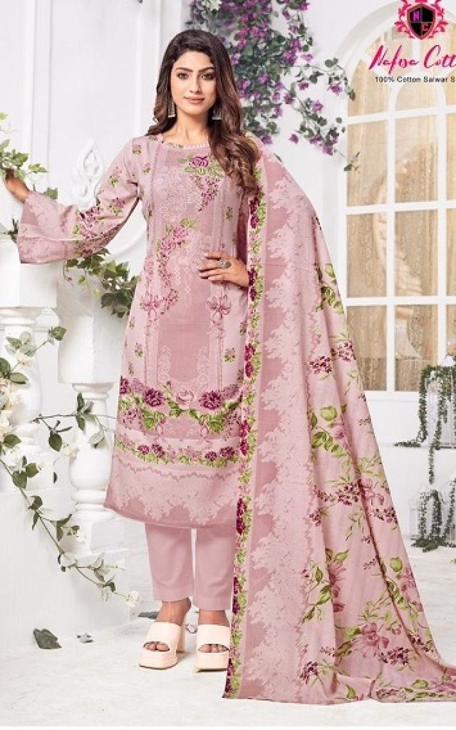 Nafisa Andaaz Daily Wear Karachi Soft Cotton Dress Materials