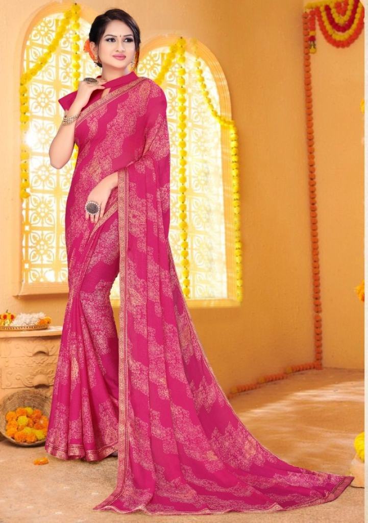 Nilam  casual sarees for office wear