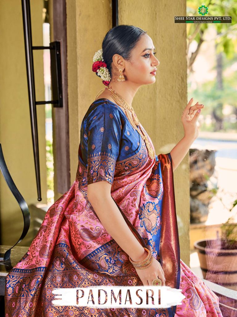 Padmasri Wedding Wear Banarasi Silk Sarees Collection
