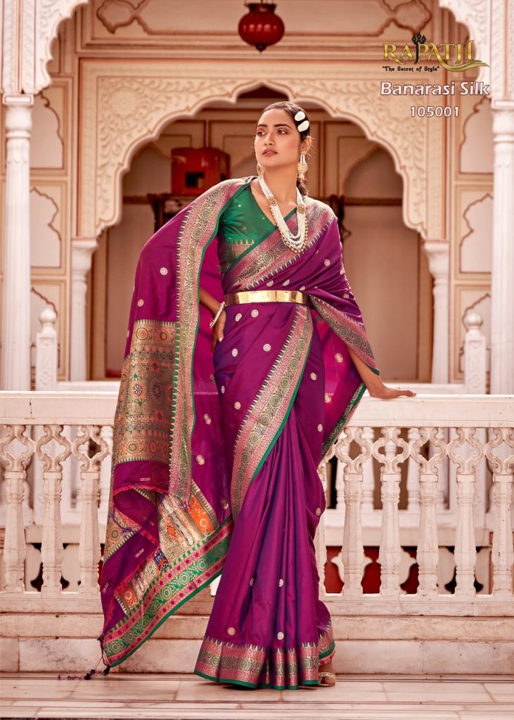 Rajpath Mrudula Banarasi Exclusive Silk Saree Collection