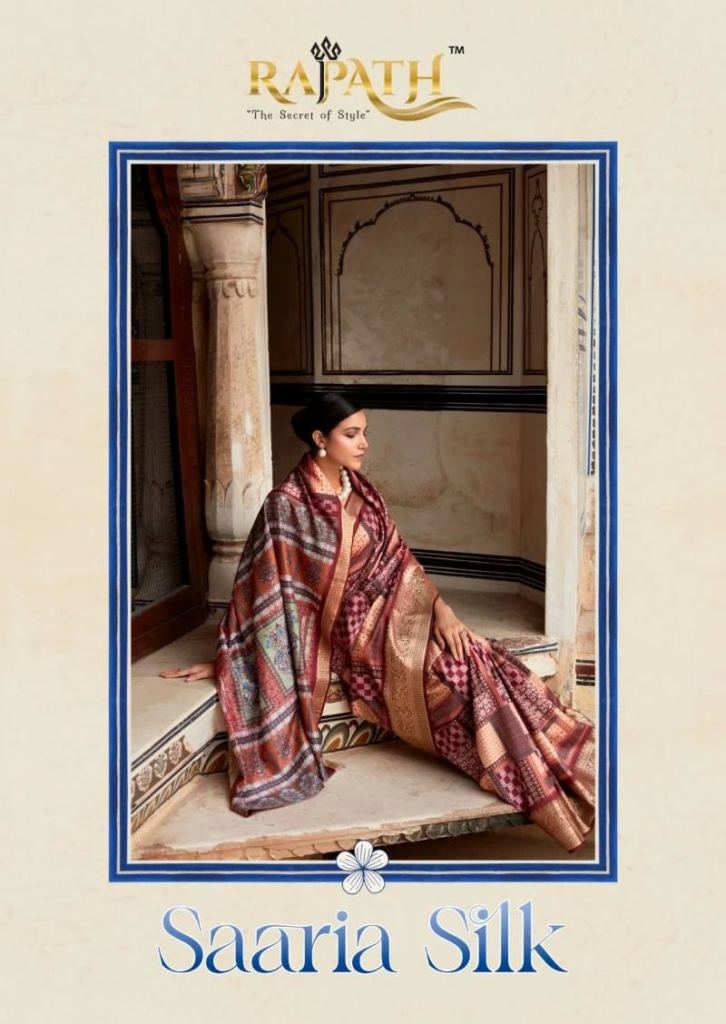 Rajpath Saaria Silk Dola Viscose Amazing Printed Saree Collection