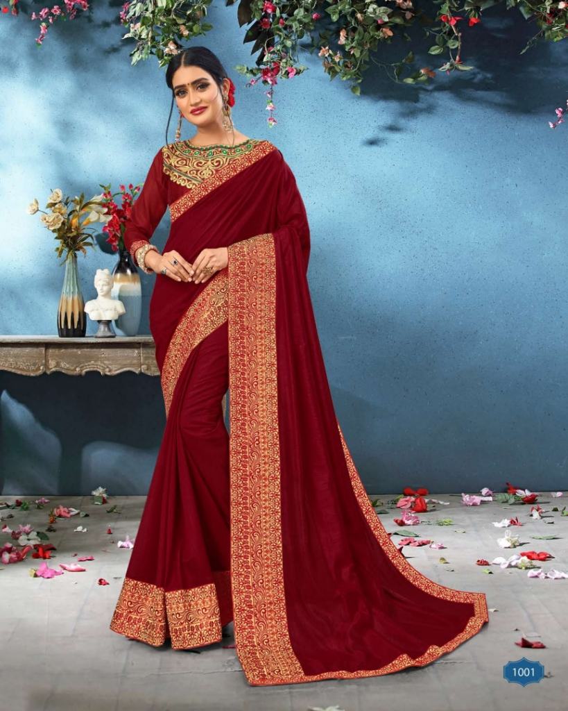 Ranjna presents Flory Festive wear saree collection 