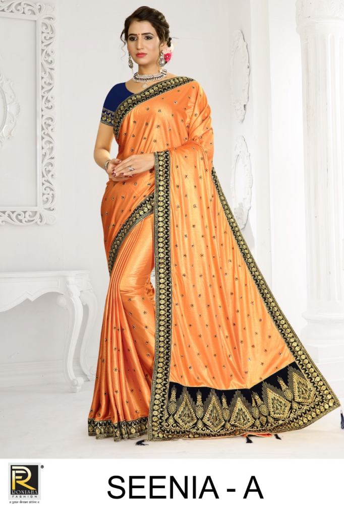 Ranjna presents Seenia Festive wear  sarees collection 