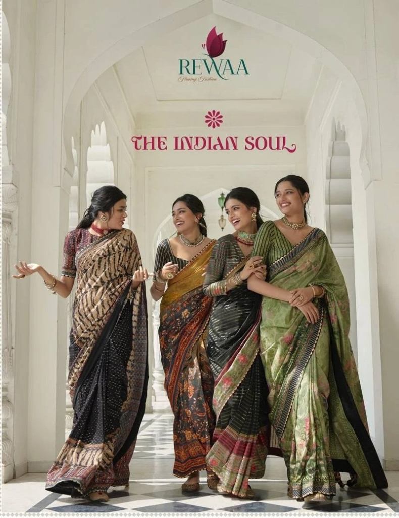 Rewaa The Indian Soul Designer Silk Sarees