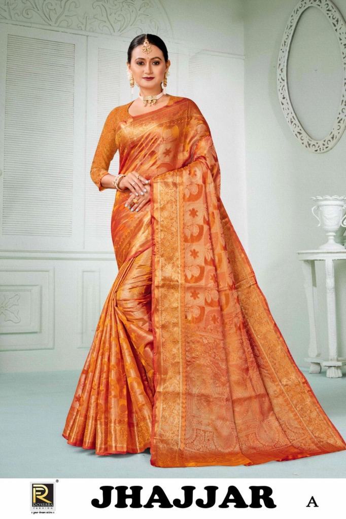 Ronisha Jhajjar Banarasi Silk Saree Collection